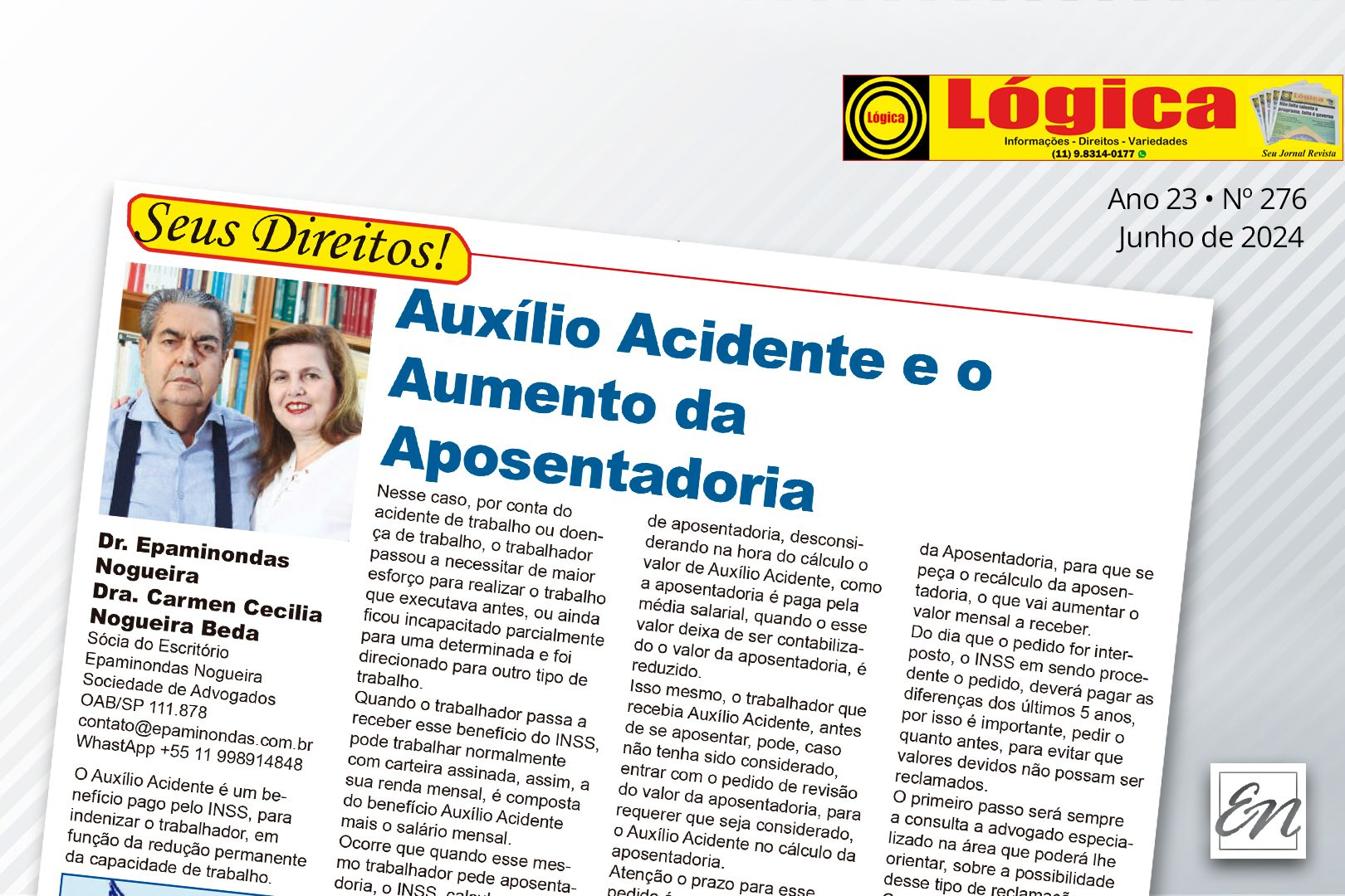 Auxílio Acidente e o Aumento da Aposentadoria