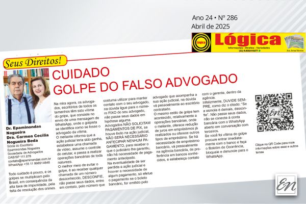 Cuidado: Golpe do Falso Advogado
