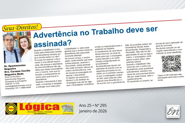 Advertência no trabalho deve ser assinada?